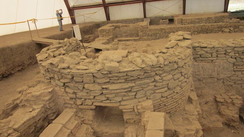 Archäologische  Stätte aus der Zeit von 7000 vor Christi.