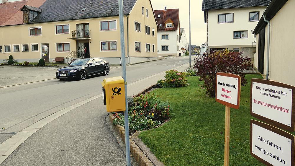 Weißenburger Ortsteile protestieren