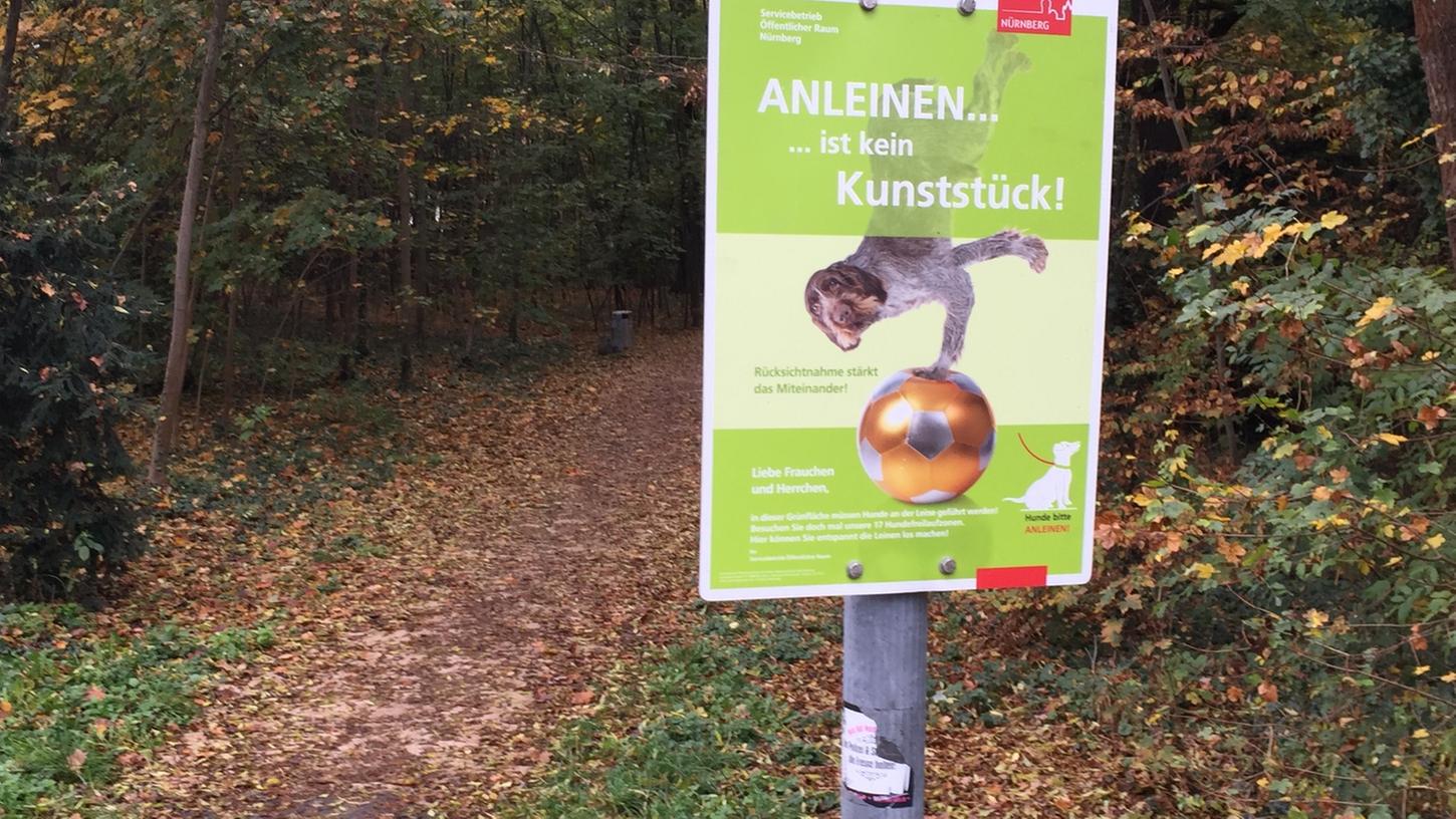 Konflikte mit Hundehaltern: Mit Plakaten gegen Leinenmuffel Konflikte mit Hundehaltern: Mit Plakaten gegen Leinenmuffel
