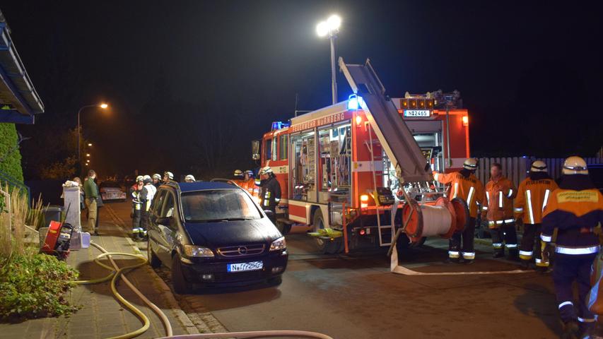 Alarm in Fischbach: Holzofen in Reihenhaus fing Feuer