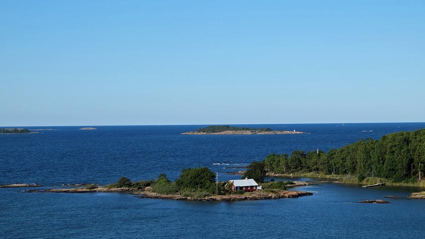 Eine von 6700 Inseln um Åland.
