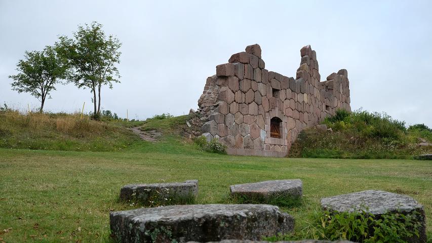 Die Festung von Bomarsund auf Åland.