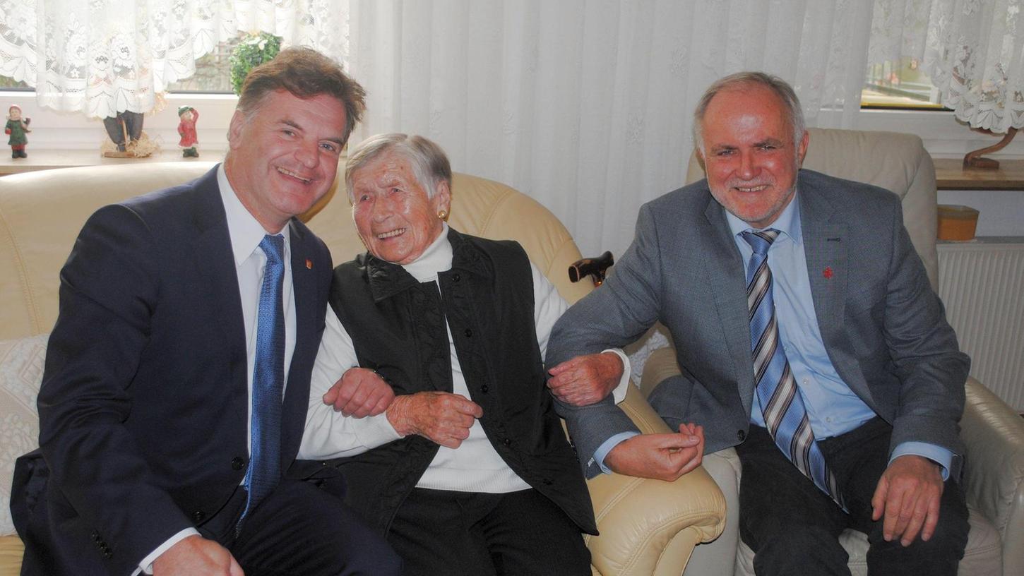 Älteste Bürgerin im Landkreis Roth wird 105 Jahre alt