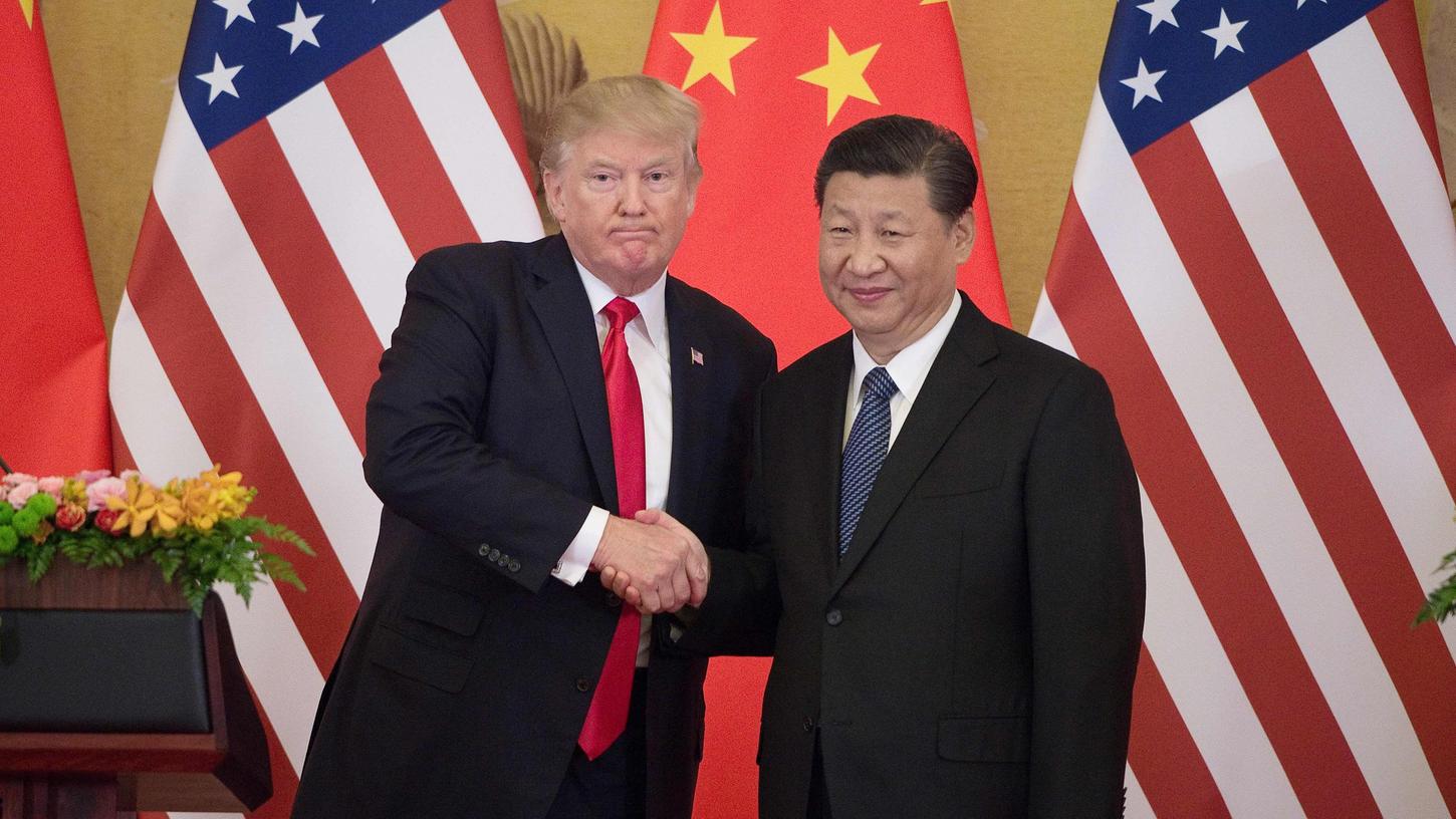 US-Präsident Trump war in China bei Staatschef Xi Jinping zu Gast.