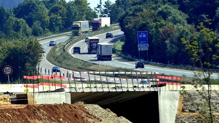 Kein Bedarf: Niemand will die A6-Ausfahrt in Traunfeld