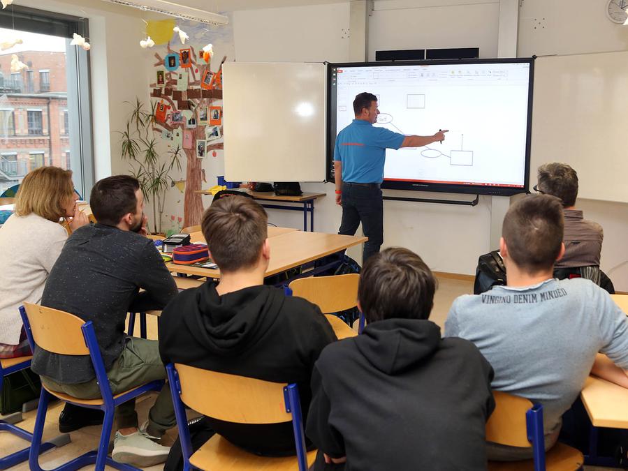 Tafeln Und Whiteboards Ein Blick In Nurnbergs Schulen Nurnberg Nordbayern De