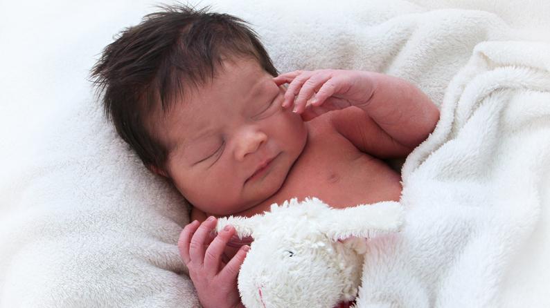 Die kleine Mathilda wurde am 9. November im St. Theresien-Krankenhaus geboren. Sie wog dabei 4080 Gramm und war 56 Zentimeter groß.