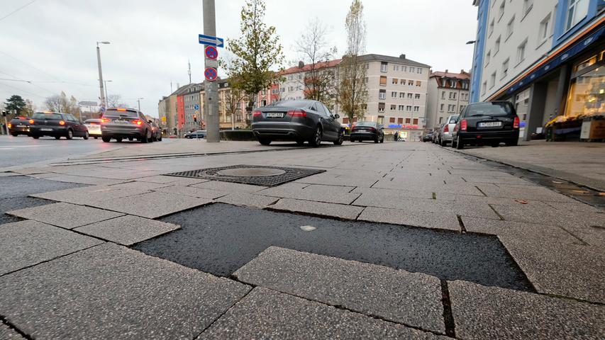 Beton und Flicken-Teppiche: So trist ist der Friedrich-Ebert-Platz