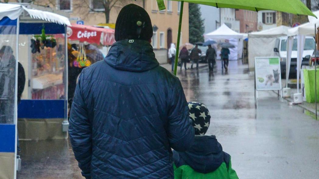 Thalmässing: Martinimarkt-Bummel im Regen