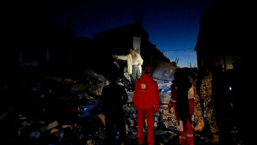 Schweres Erdbeben im Iran und Irak: Hunderte Tote