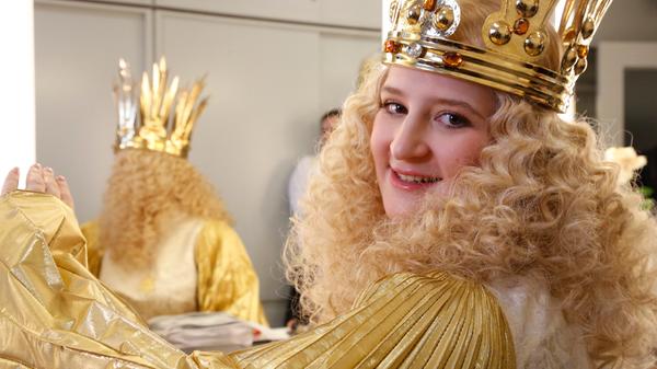 2017 und 2018 hielt Rebecca Ammon das Zepter: Sie durfte den Prolog sprechen und Symbolfigur für den Nürnberger Christkindlesmarkt sein.