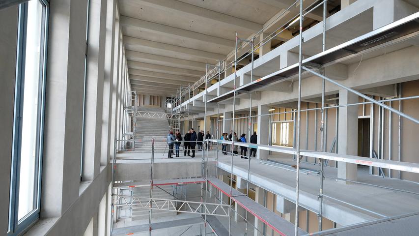 Neubau des Strafjustizzentrums Nürnberg..Foto: (c) RALF RÖDEL / NN (14.11.2017)