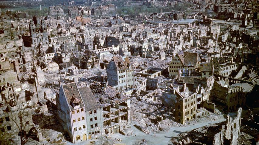 Gewaltige Bauten, alter Charme: So sah Nürnberg einst aus