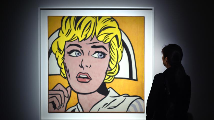 2015 kam bei Christie's in New York Roy Lichtensteins "Nurse" unter den Hammer - für 95,3 Millionen Dollar.