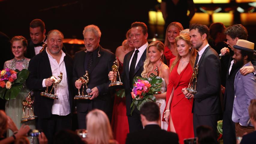 Goldene Trophäen und schillernde Roben: Die Stars der Bambi-Verleihung 2017