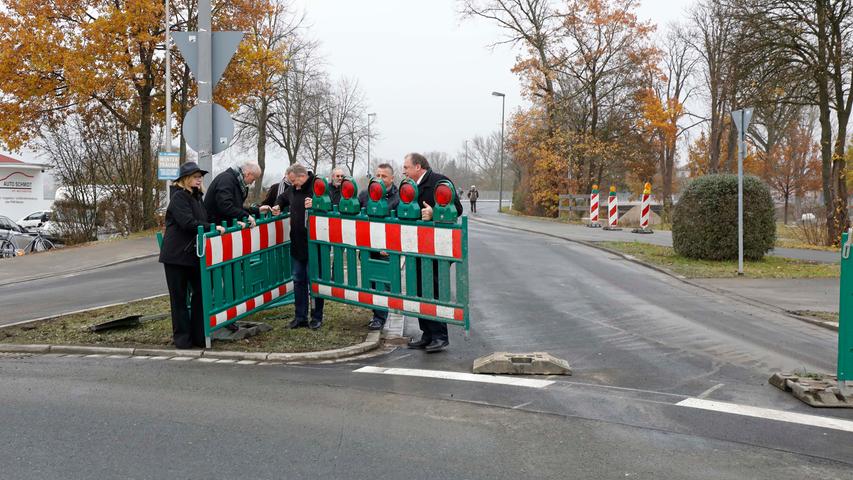 Aufatmen: Aischbrücke in Höchstadt endlich offen