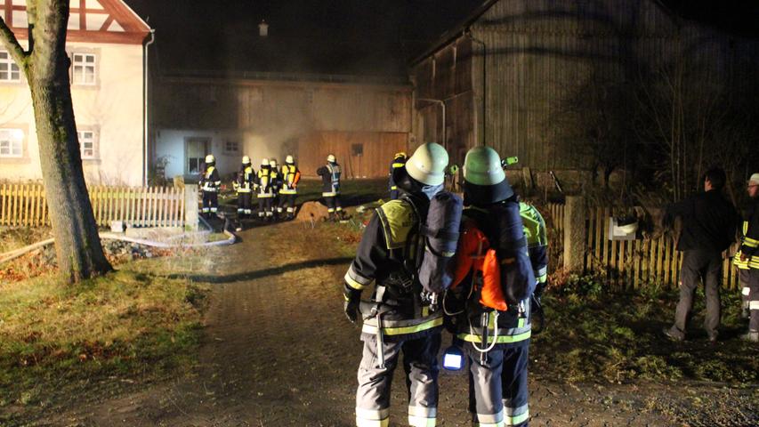 Feuer in Oberfranken: Pelletheizung brennt komplett aus