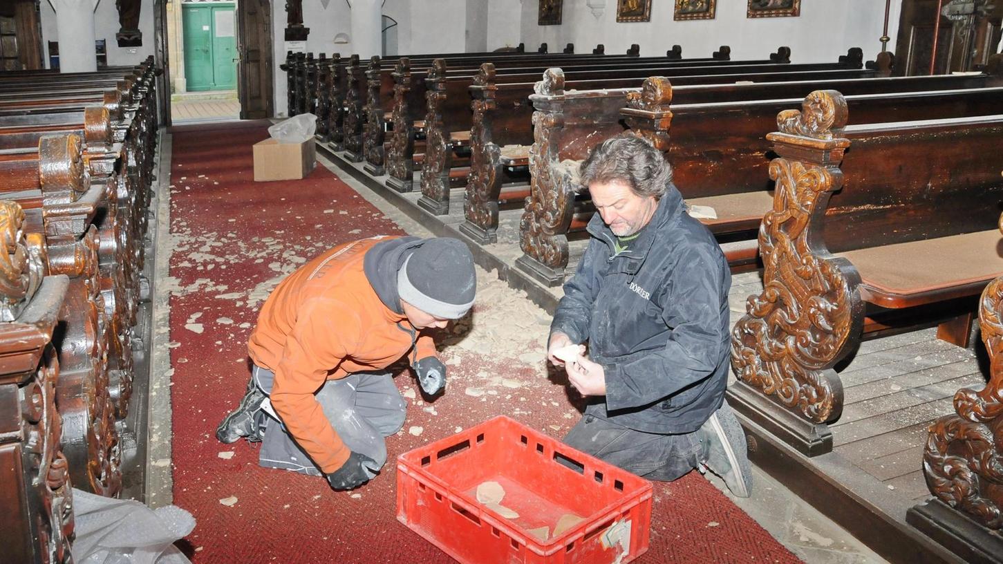 Dormitz: Kirchendecke stürzt herab