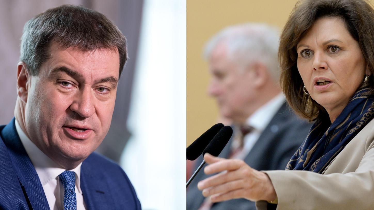 Wird einer von beiden der nächste bayerische Ministerpräsident? Markus Söder und Ilse Aigner.
