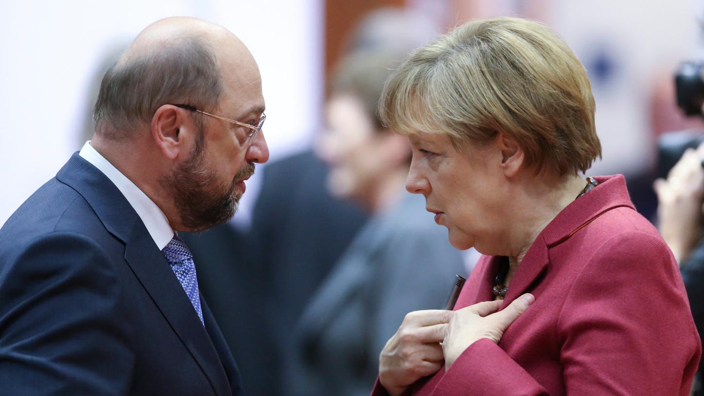 Martin Schulz und Angela Merkel: Es gibt durchaus Befürworter einer von diesen beiden angeführten Bundesregierung.