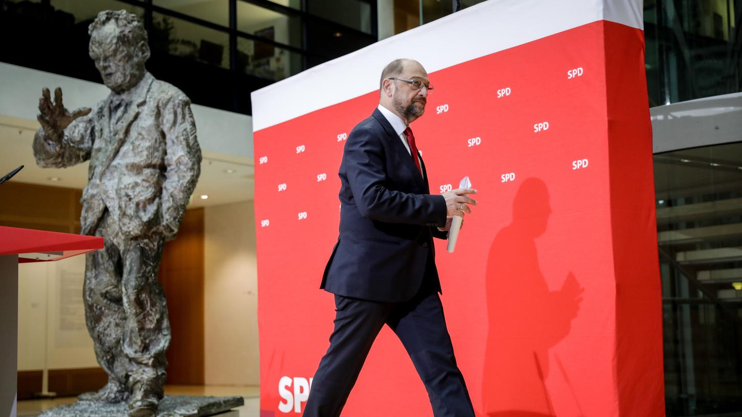 Martin Schulz hat gesprochen: In der Frage, ob die SPD erneut eine große Koalition mit den Grünen und der Union eingeht, soll auch die Parteibasis zu Wort kommen.