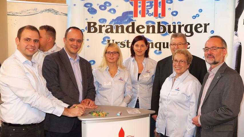 Auch einer von Deutschlands größten Mineralwasserproduzenten, die Treuchtlinger Firma Altmühltaler, stellte bei der "BAM" sich und ihre Karrieremöglichkeiten vor.