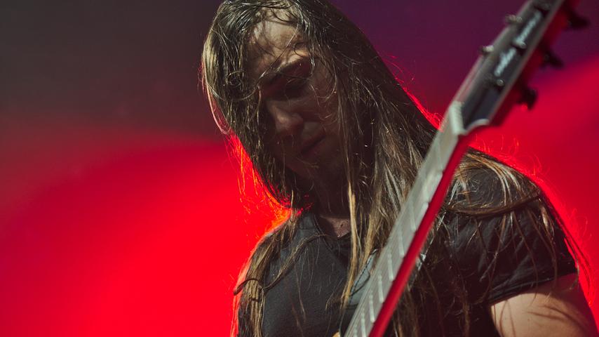 Torrential Rain aus Nürnberg schafften es mit ihrem melodischen und progressiven Metal Core nicht, die Jury zu überzeugen.