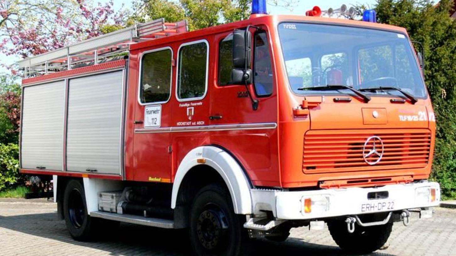 Unterm Hammer: Höchstadt versteigert Feuerwehrauto