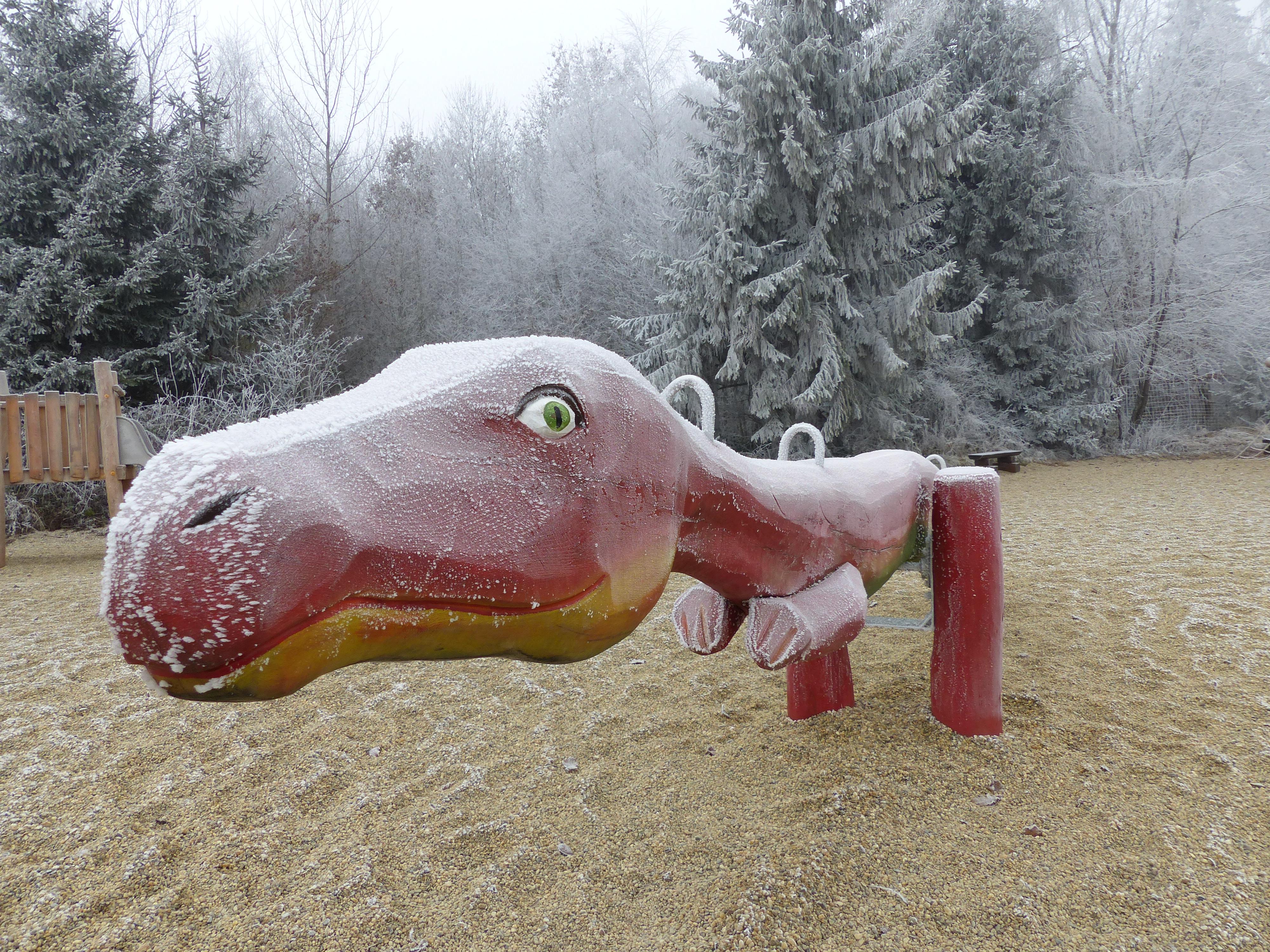 Auch Dinosaurier wollen Weihnachten feiern