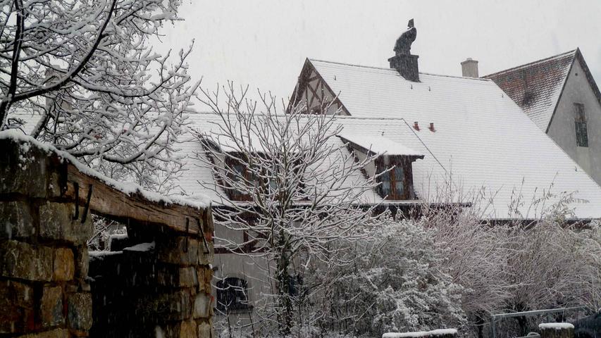 Schnee-Spektakel in Franken: Hier sind die Winterbilder unserer User