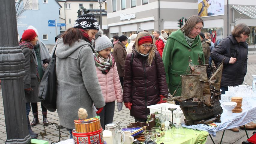 Gunzenhäuser Trödelmarkt zieht Besucher an