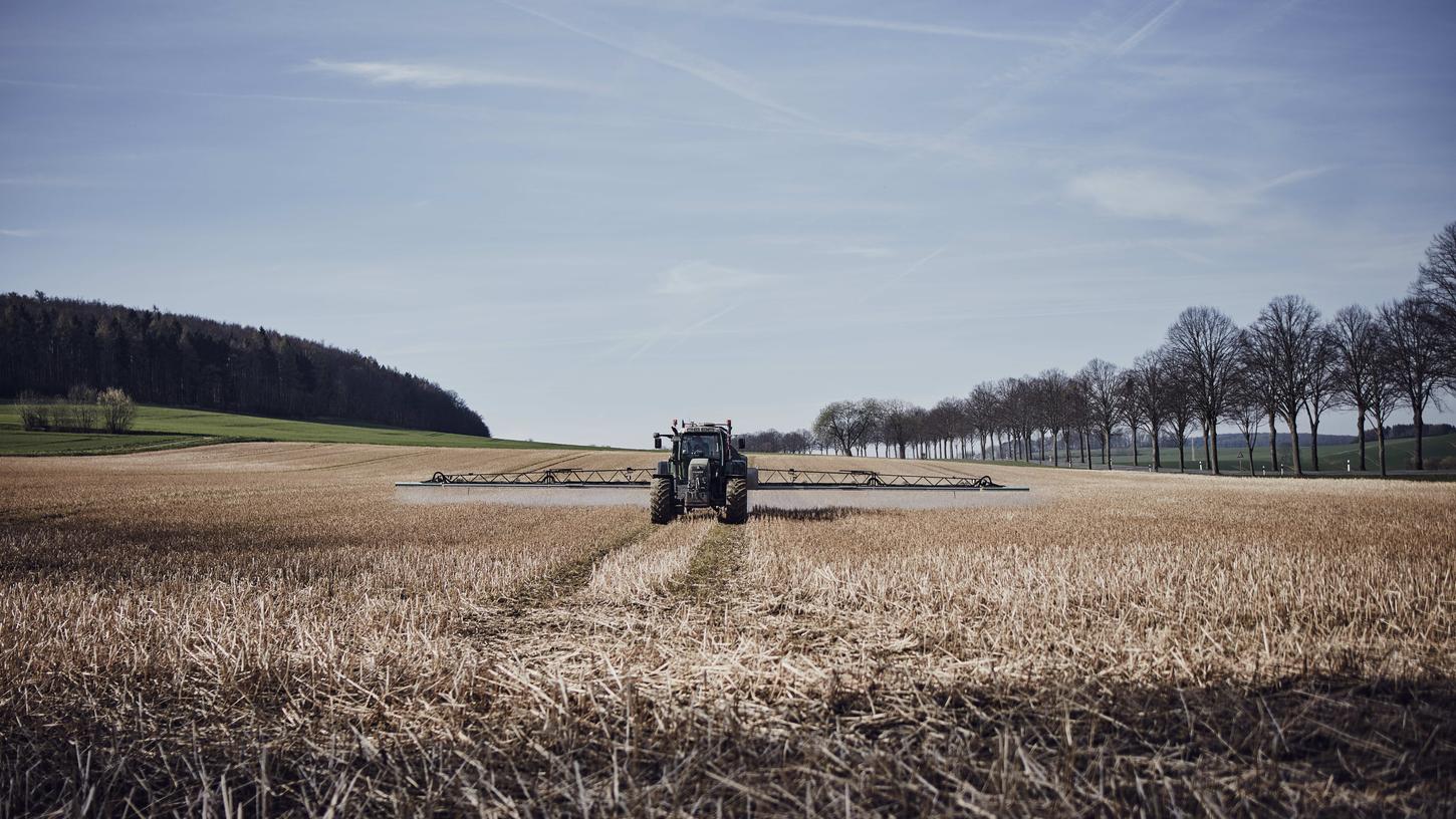 Glyphosat wird flächendeckend in der Landwirtschaft eingesetzt.