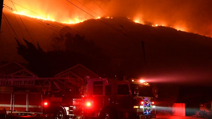 Kalifornien in Flammen: Buschbrände erschüttern US-Staat