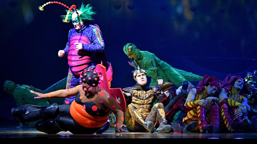 Großer Applaus für "Ovo": Der Cirque du Soleil 2017 in Nürnberg
