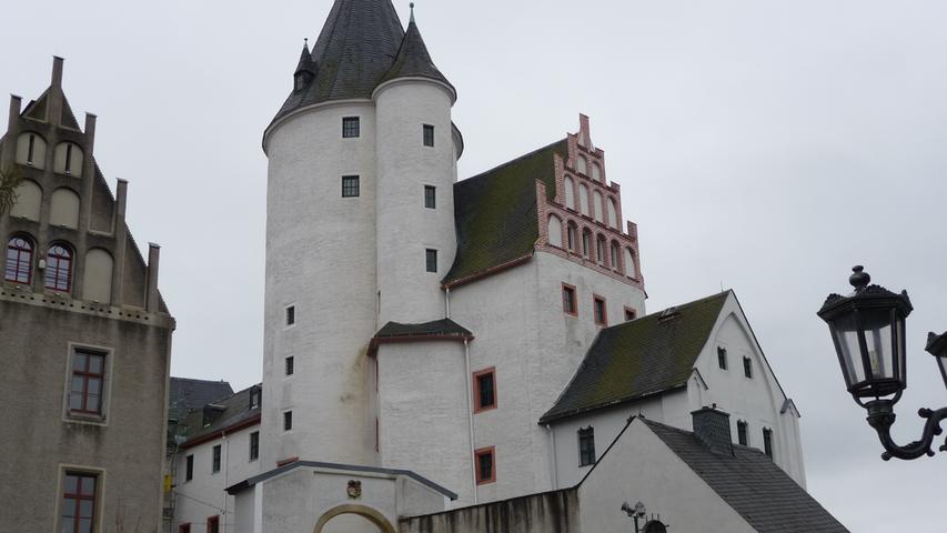 Die Burg ist der Anziehungspunkt von Schwarzenberg.
