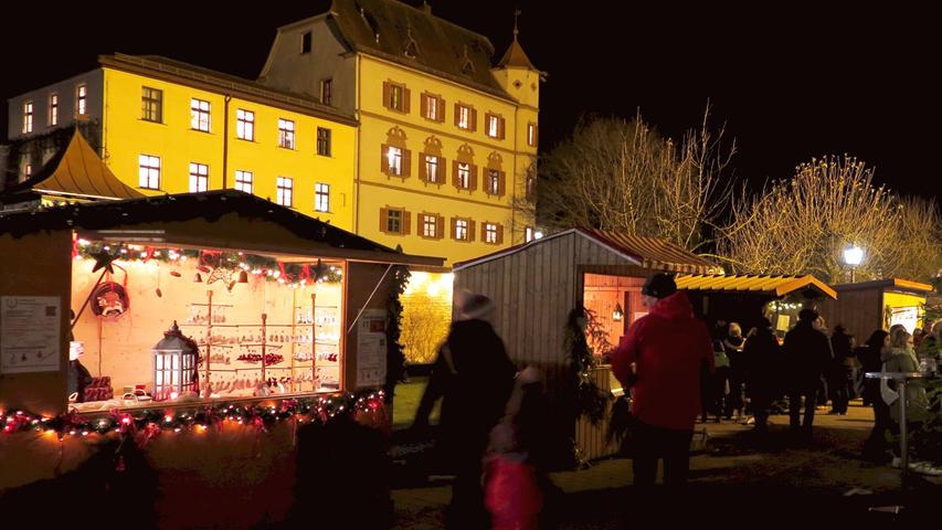 Lichterglanz und Lebewohl bei der Treuchtlinger Schlossweihnacht 2017