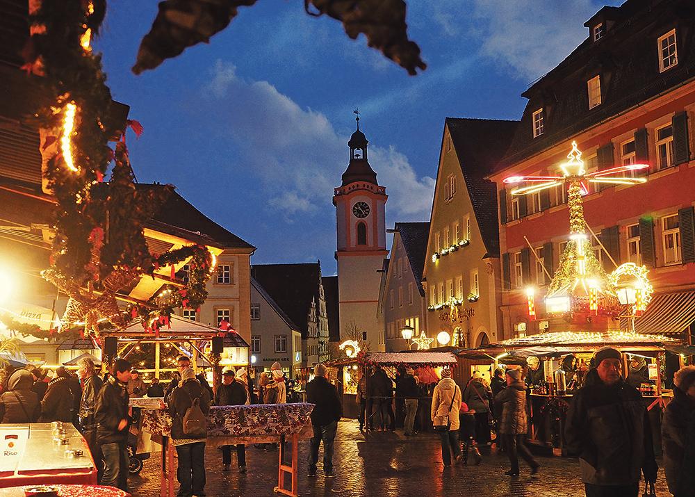 Der Weißenburger Weihnachtsmarkt ist Nordbayern