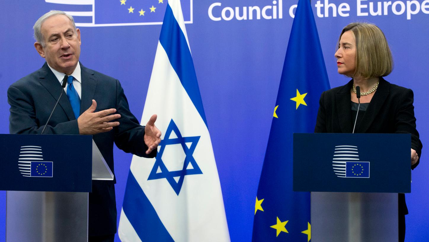 Jerusalem-Frage: Netanjahu blitzt bei der EU ab 