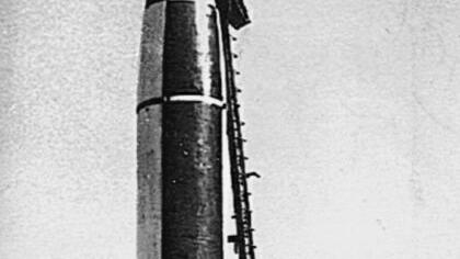 Die Alliierten waren an den NS-Waffenprojekten wie der V 2-Rakete (hier in Cuxhaven) höchst interessiert. Die Alliierten waren an den NS-Waffenprojekten wie der V 2-Rakete (hier in Cuxhaven) höchst interessiert.