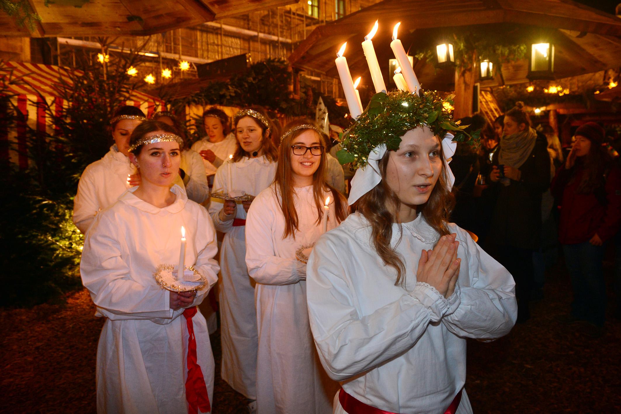 Luciafest Auf Der Waldweihnacht: Das Sind Die Bilder