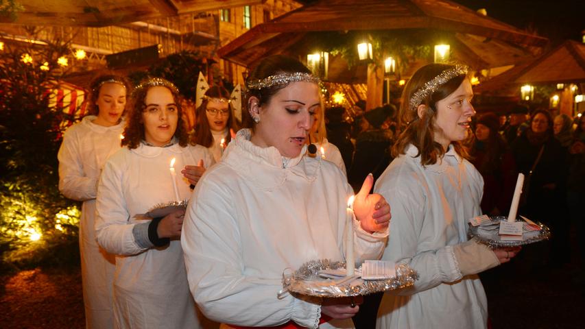 Luciafest auf der Waldweihnacht: Das sind die Bilder 