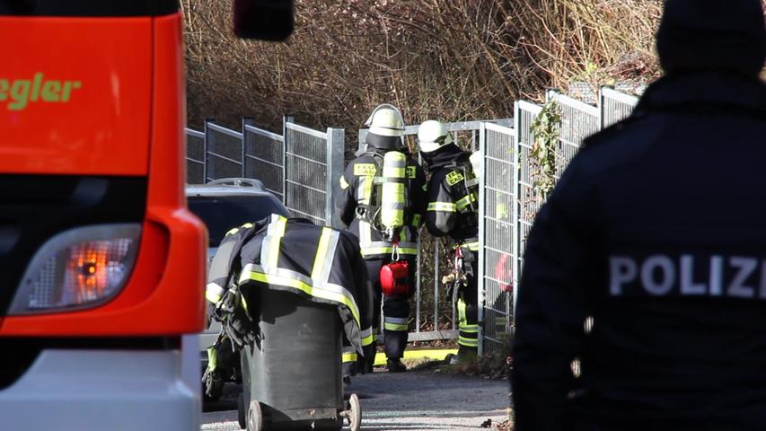 Gasaustritt in Weiherhof: Kindergarten evakuiert - Ortsteil gesperrt