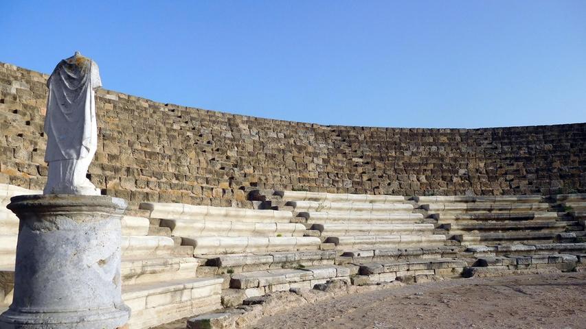 Das Theater des antiken Salamis.