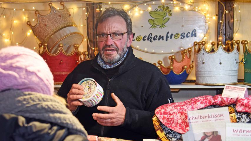 Glühwein, Lebkuchen und Alphornbläser: Der Weihnachtsmarkt in Schwabach
