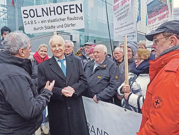 Weißenburger SABS-Gegner beim CSU-Parteitag