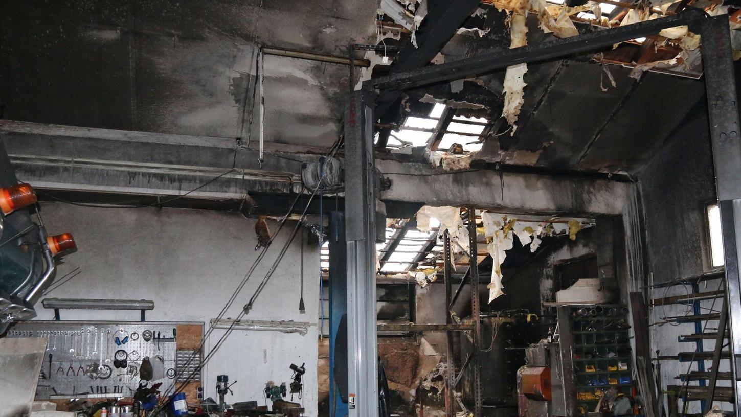 Schloßberg: Brand verursachte 100.000 Euro Schaden