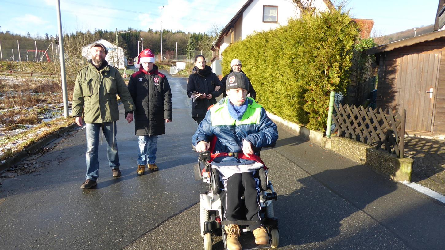 Behinderte gehen in Weilersbach neue Wege