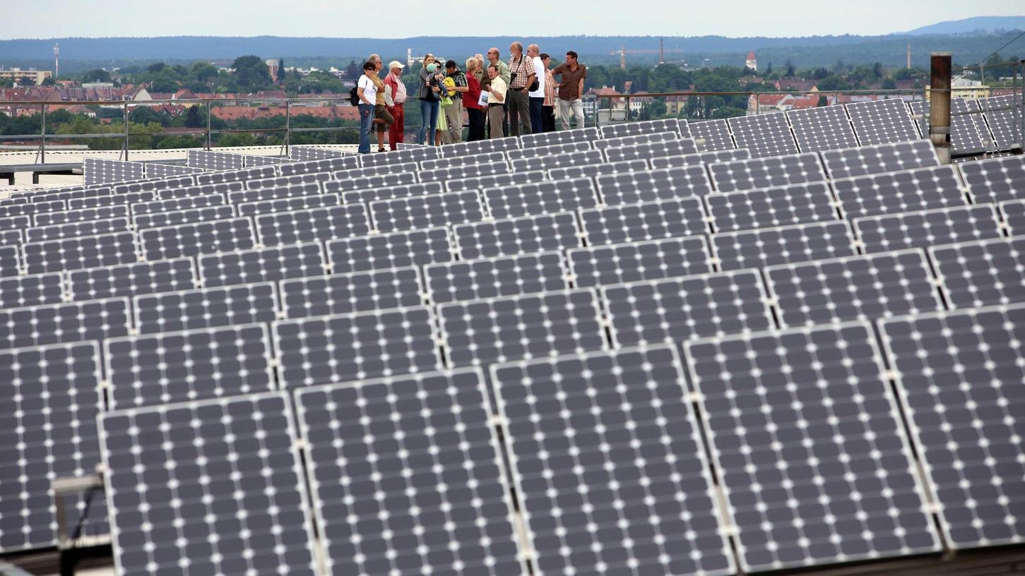 Sonne und Wind für sauberen Strom in Nürnberg