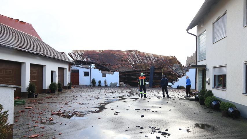 Burglind bringt Wetter-Chaos: Orkanartige Böen in der Region