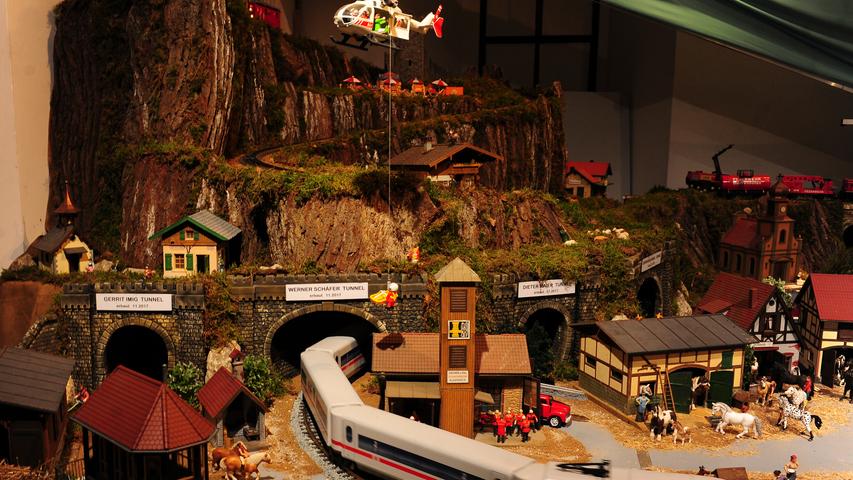 Volle Fahrt voraus: Eisenbahn-Ausstellung in der Forchheimer Kaiserpfalz 2017/18